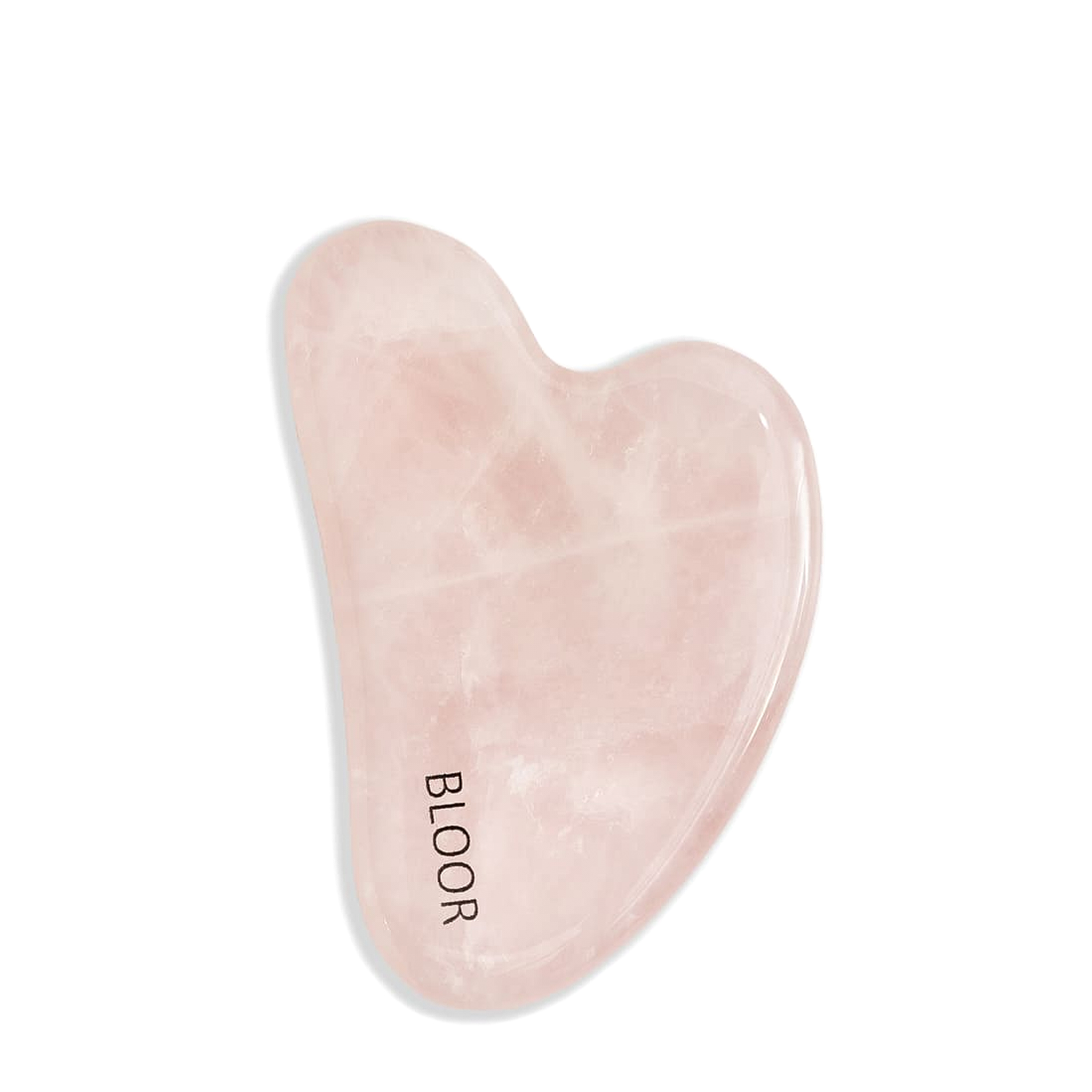 Купить BLOOR BLOOR Скребок гуаша «Сердце» из розового кварца 60 гр