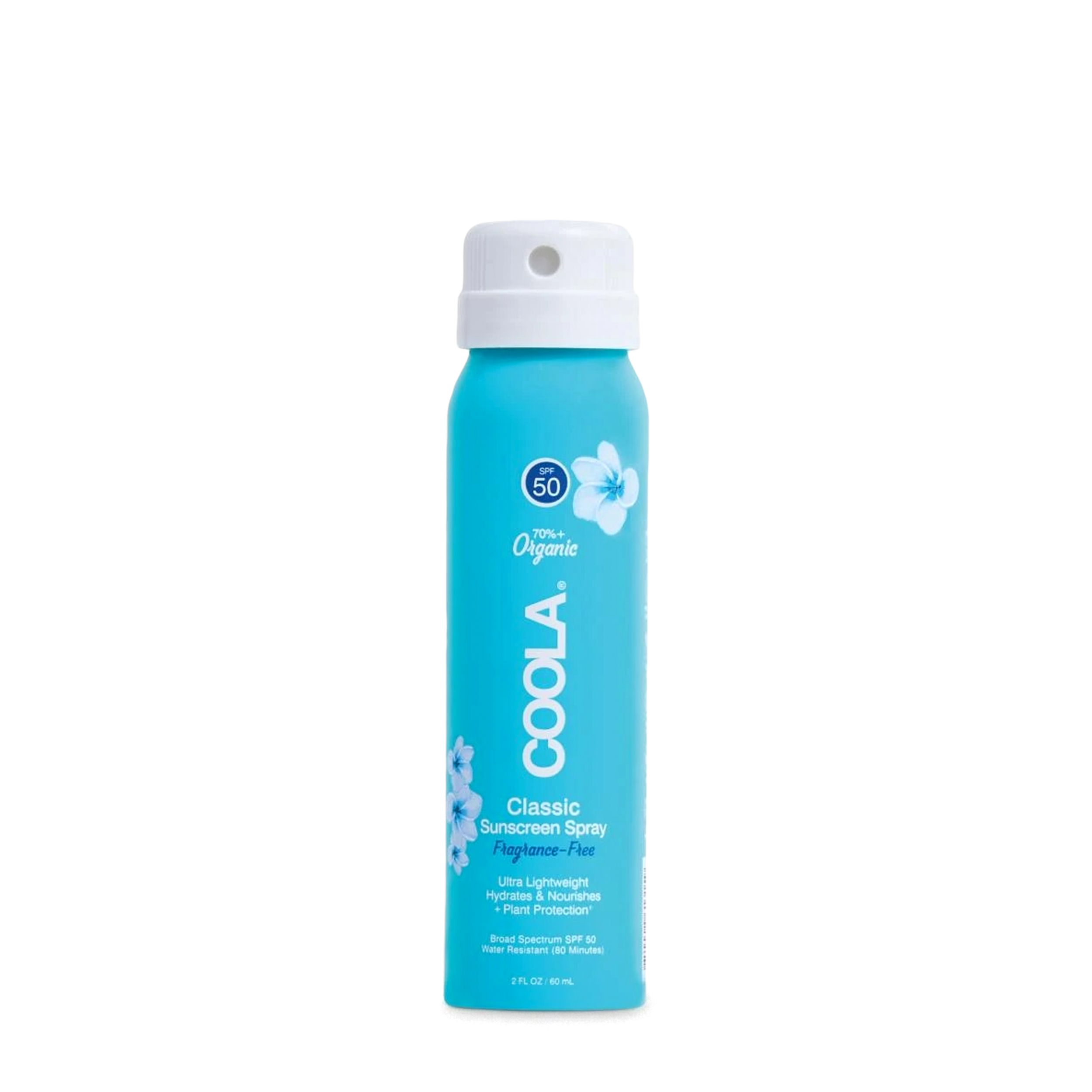 Купить COOLA COOLA Солнцезащитный спрей для тела без запаха SPF 50 60 мл