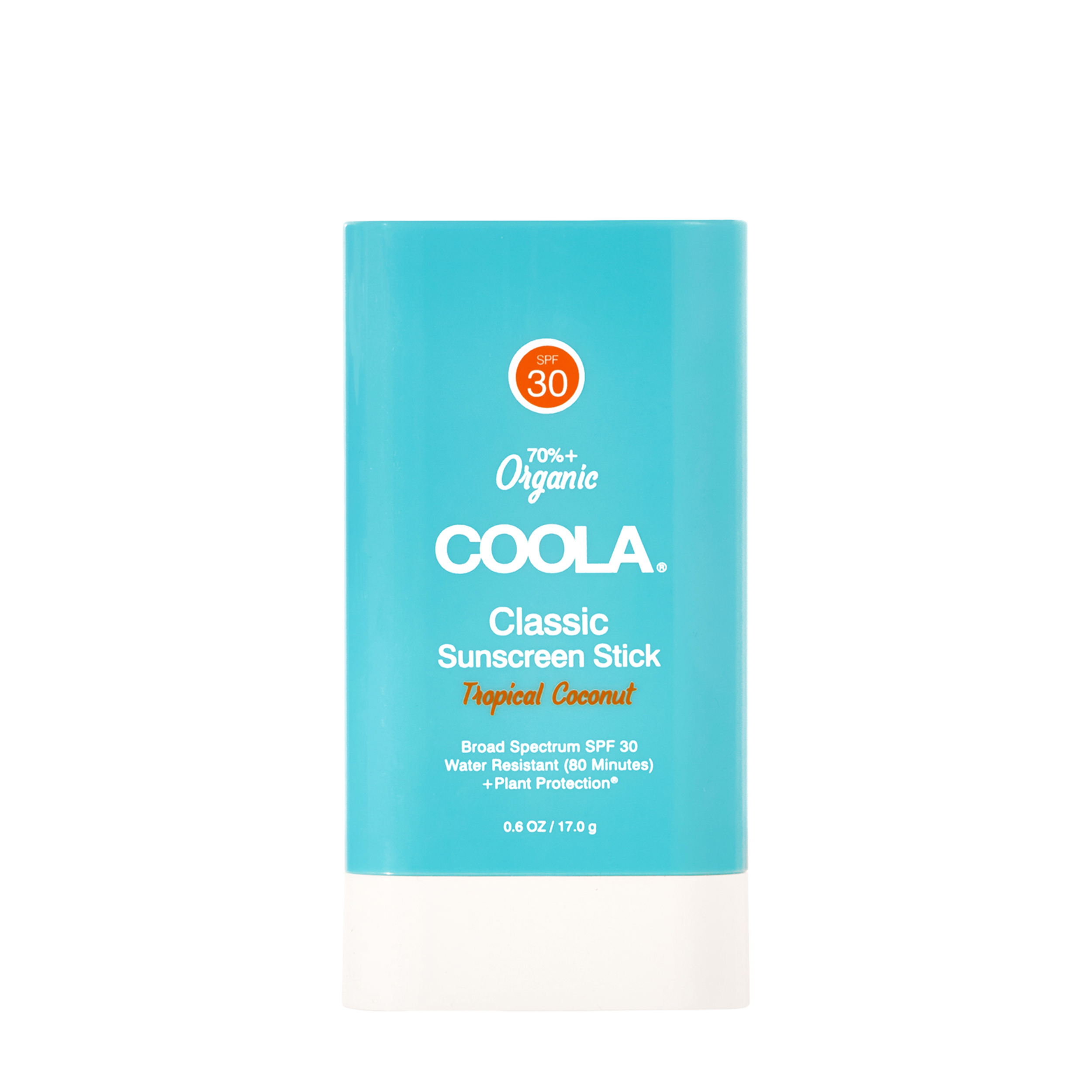 COOLA COOLA Солнцезащитный стик для лица и тела «Тропический кокос» SPF 30 17 гр CL10426 - фото 1
