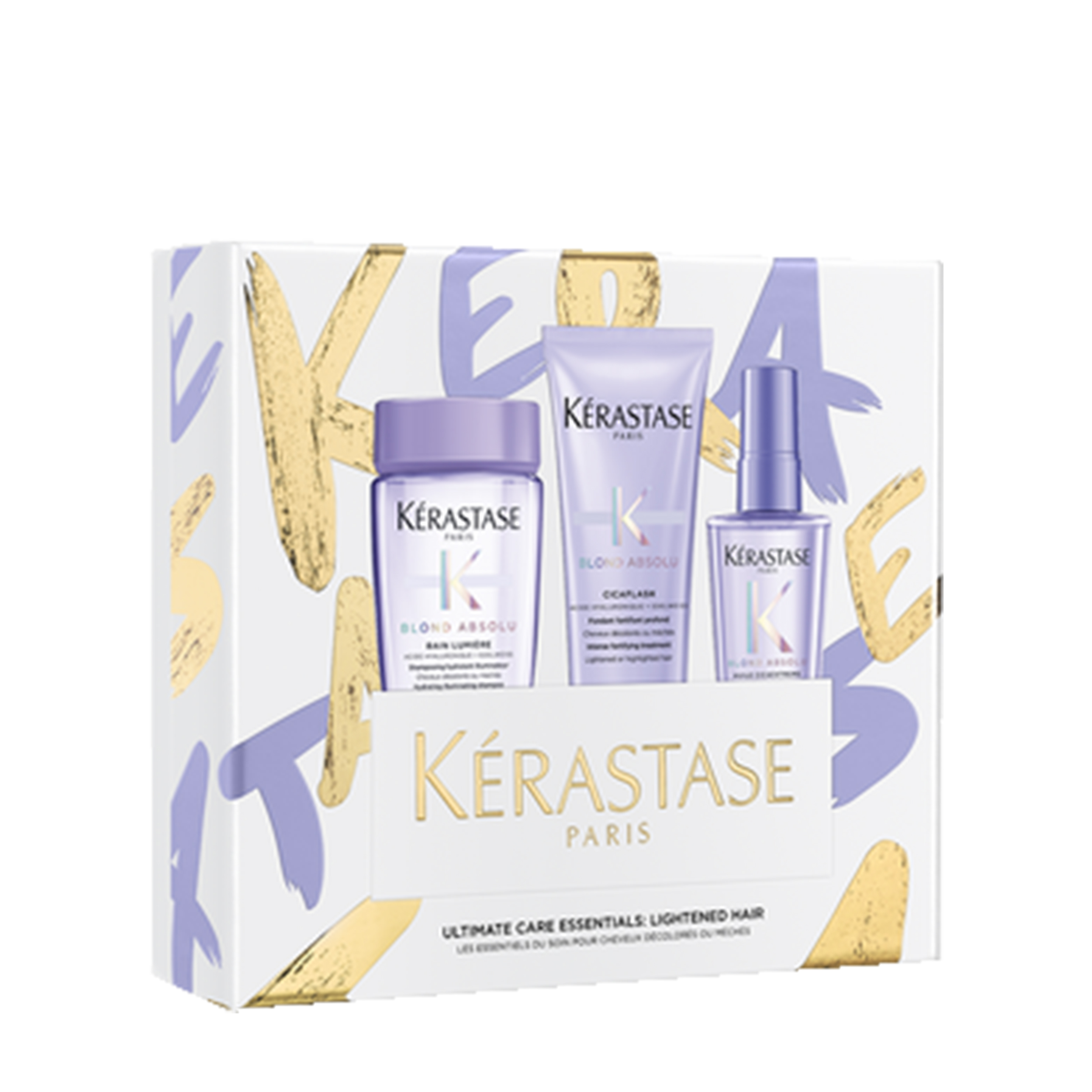 Kerastase Kerastase 3KR286 Новогодний набор BLOND ABSOLU DISCOVERY 3 тревел-формата E3793701 - фото 1