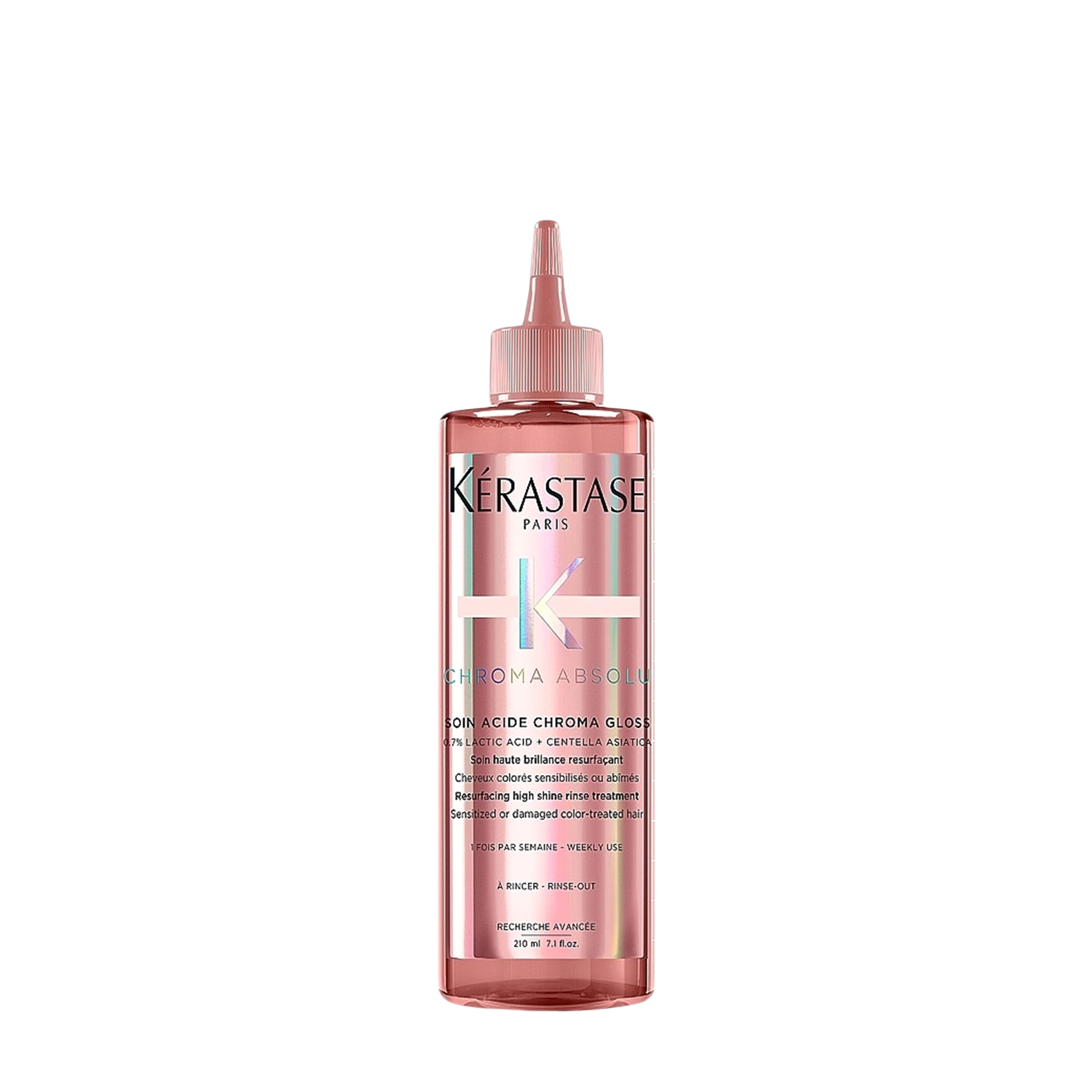 Kerastase Kerastase Смываемый флюид для блеска окрашенных волос Chroma Absolu Soin Acide Chroma Gloss 250 мл E3807100 - фото 1