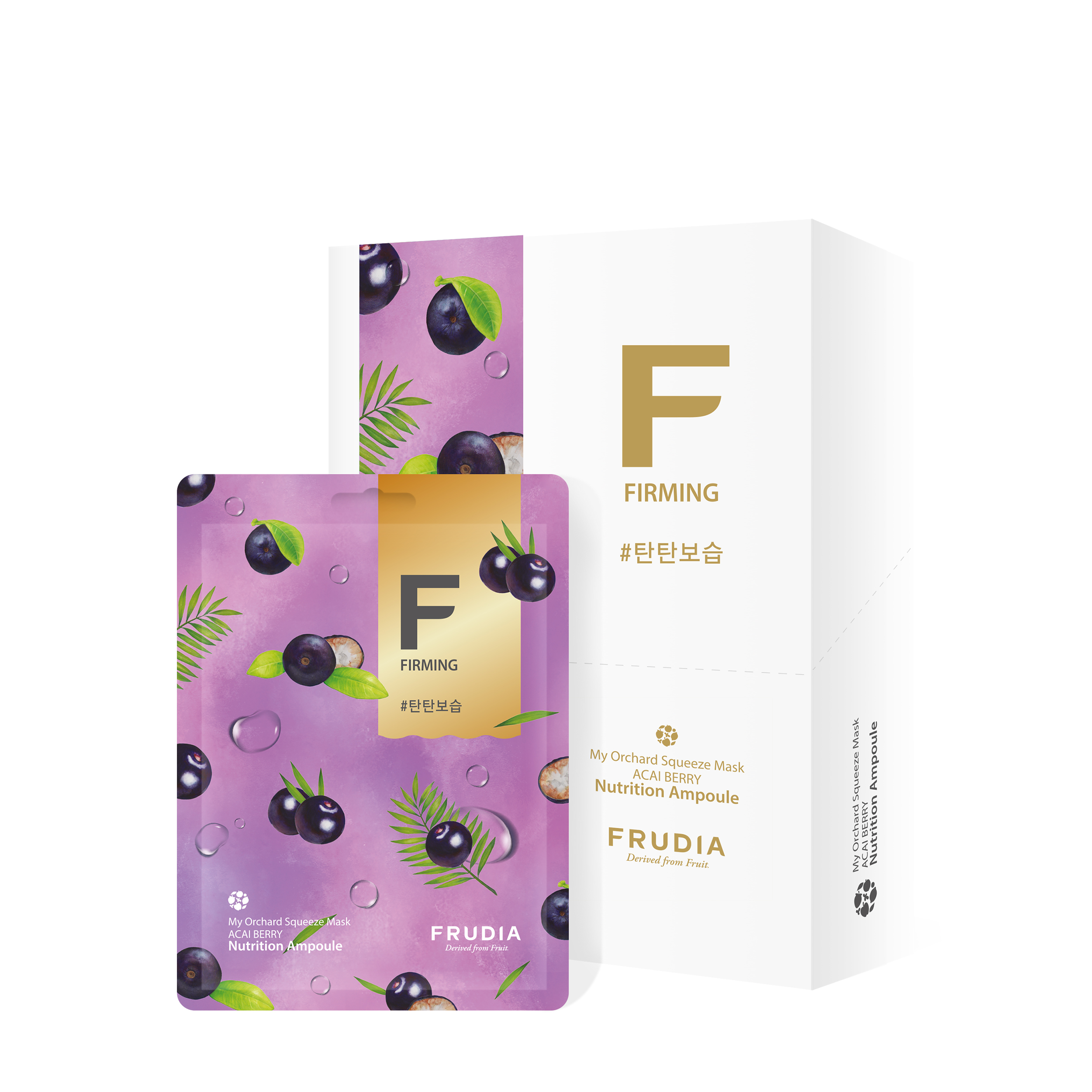 Frudia Frudia Маска для лица с ягодами асаи, бодрящая, 20 мл, Frudia