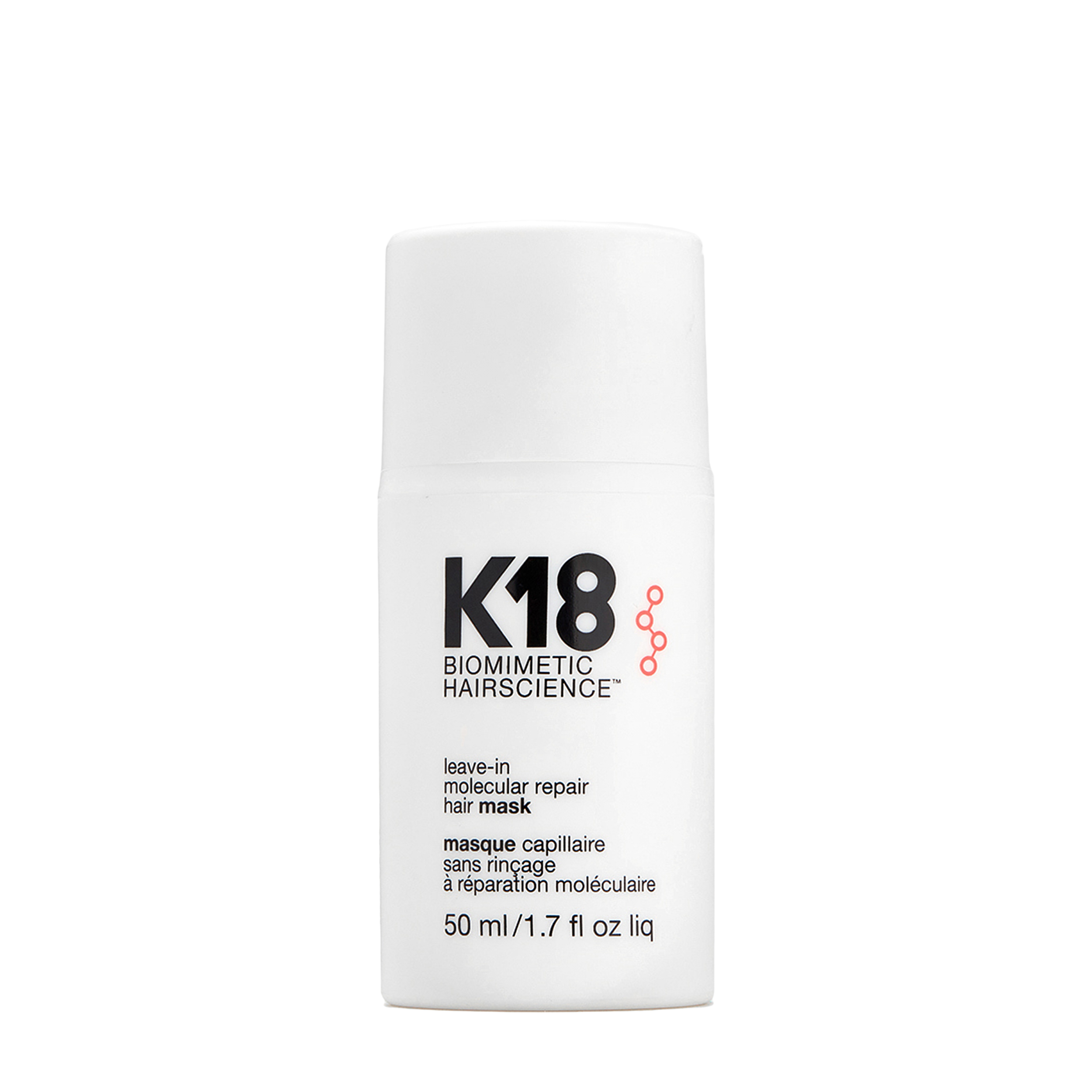 K18 K18 Несмываемая маска для молекулярного восстановления волос Leave-In Molecular Repair Hair Mask 50 мл