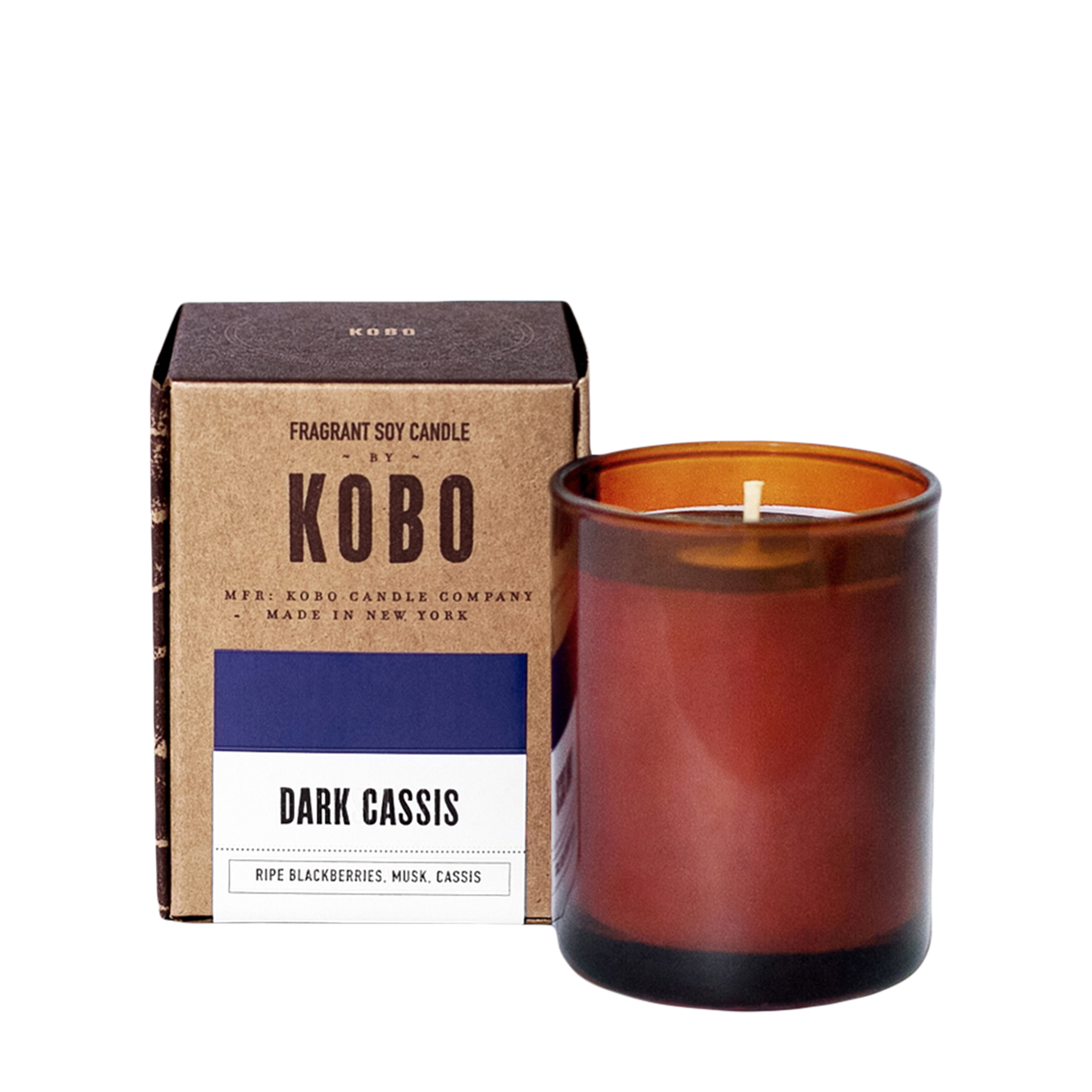 KOBO Ароматическая свеча DARK CASSIS