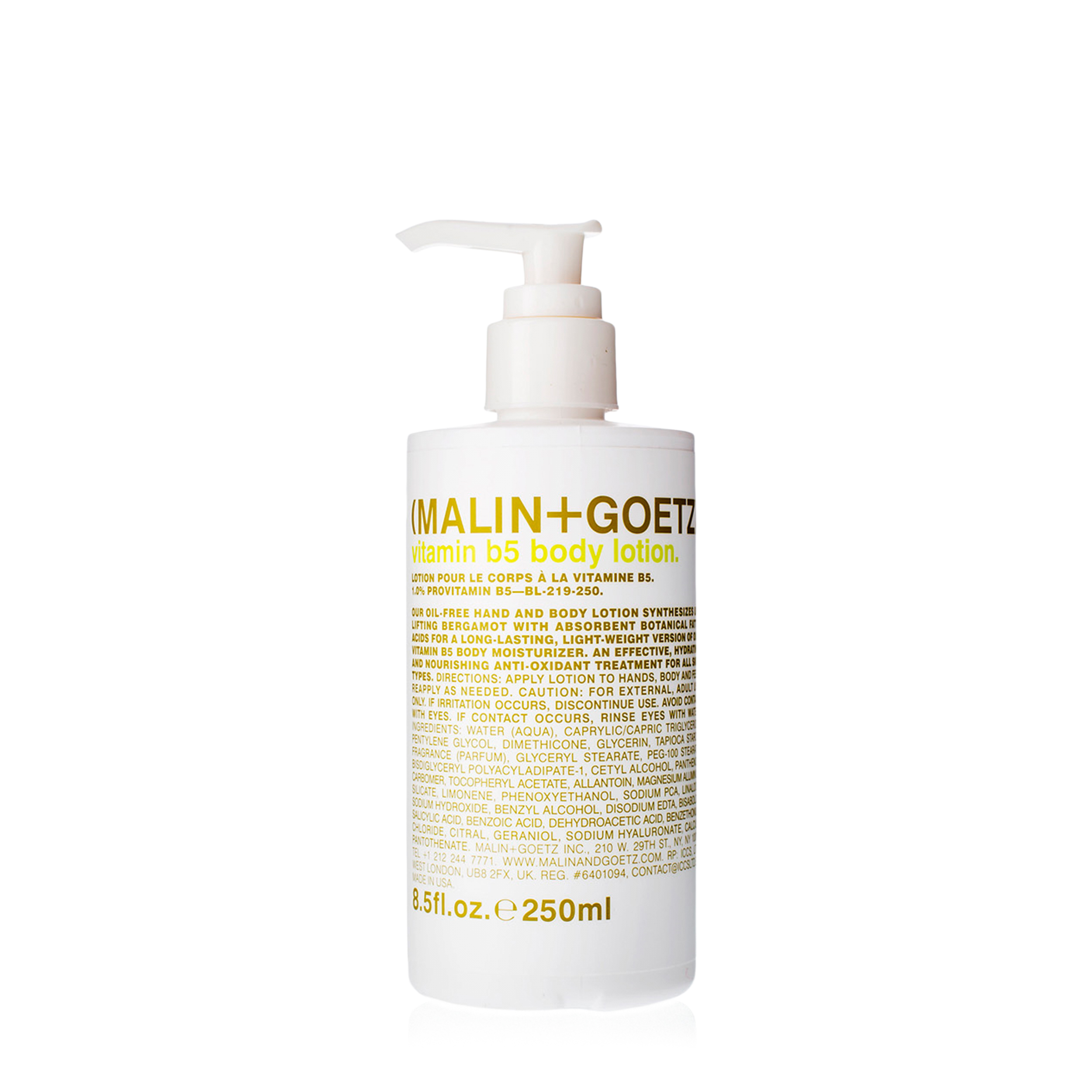 MALIN+GOETZ MALIN+GOETZ Увлажняющий лосьон для тела Vitamin B5 250 мл от Foambox