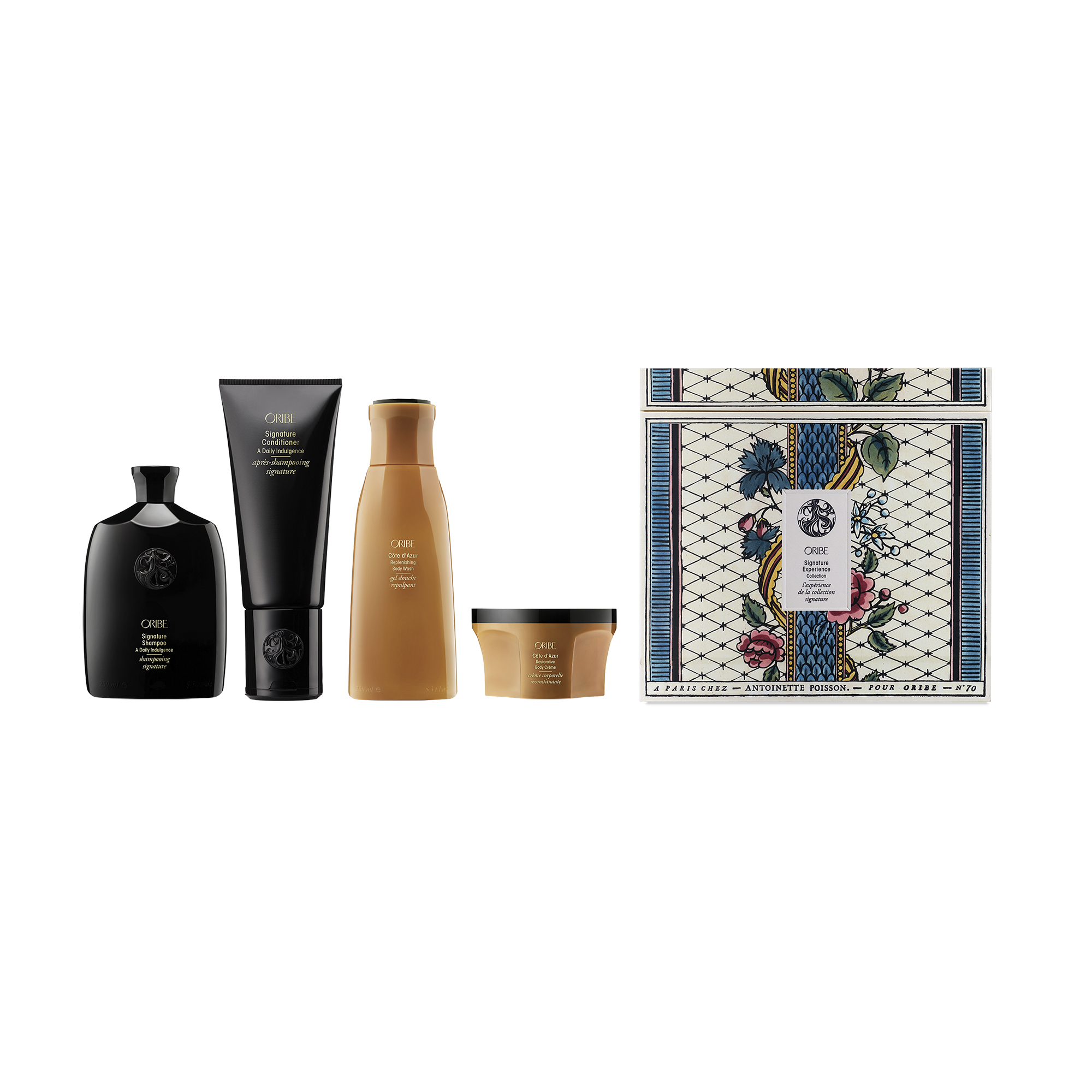 

ORIBE ORIBE Подарочный набор для ухода за волосами и кожей тела Signature Experience Collection, Подарочный набор для ухода за волосами и кожей тела Signature Experience Collection
