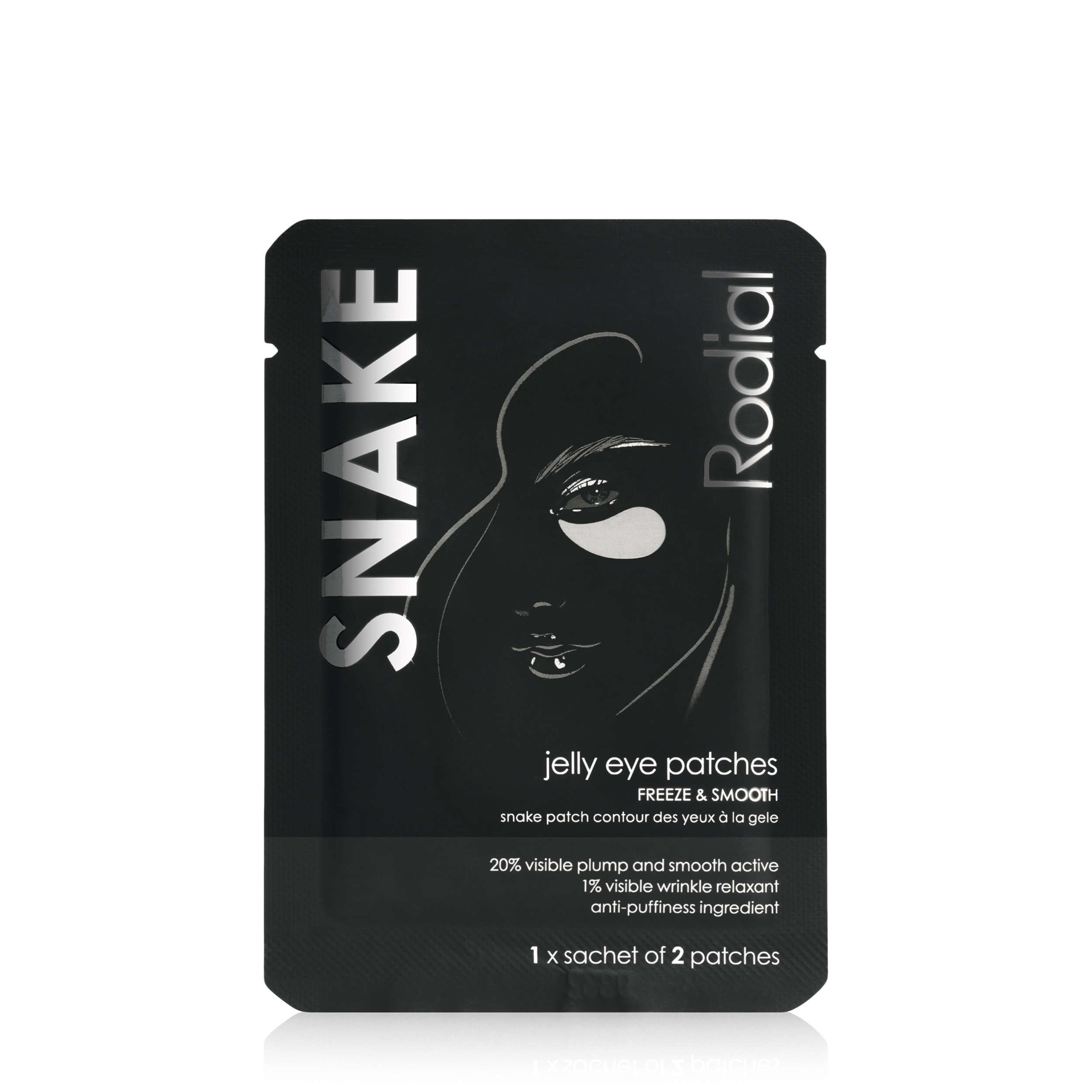 Rodial Rodial Патчи для глаз разглаживающие Snake Jelly Eye Patches 1шт от Foambox