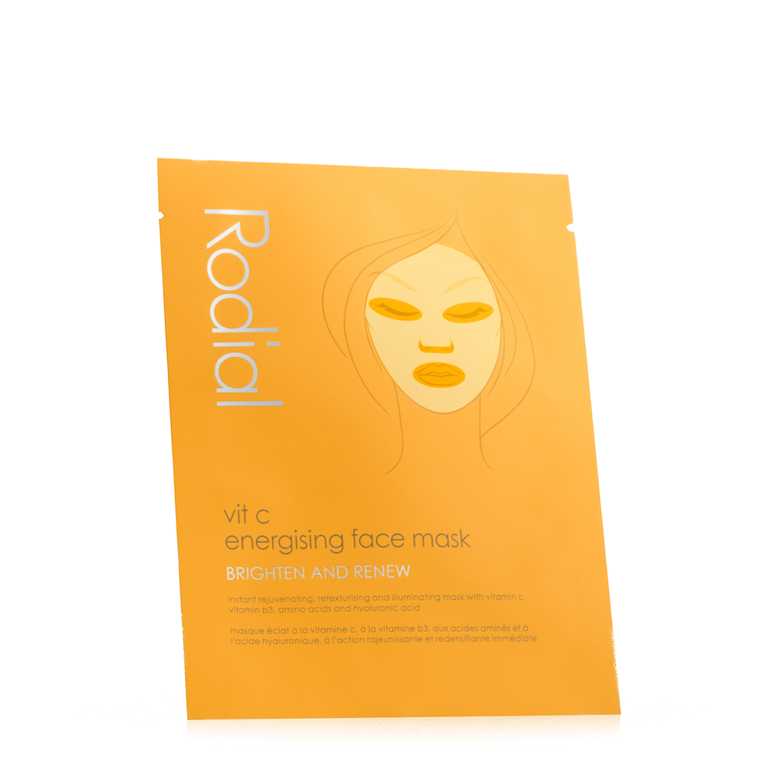 Rodial Rodial Маска для лица с витамином С Vit C Energising Sheet Mask 1 шт от Foambox