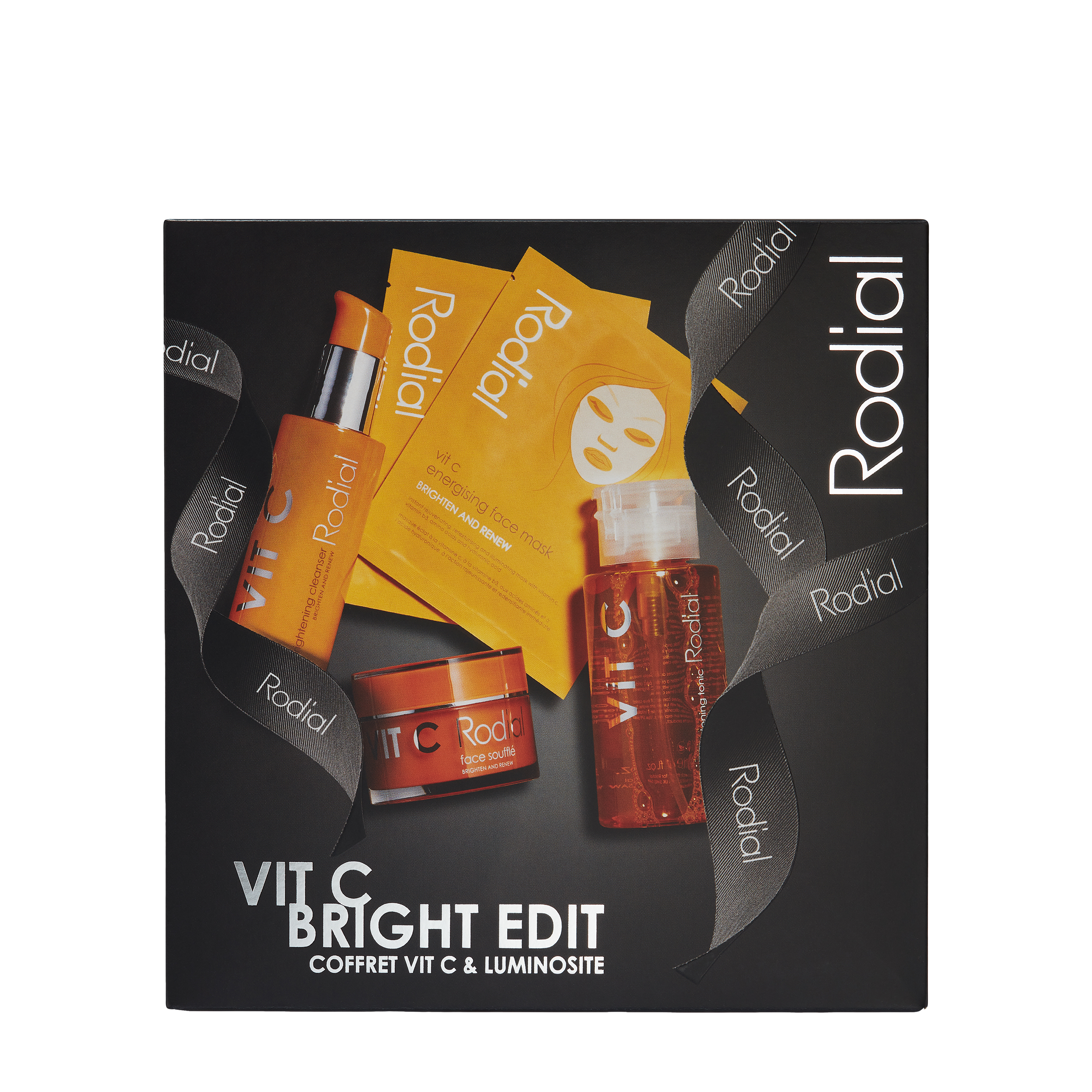 Rodial Rodial Подарочный набор для сияния кожи лица Vit C Bright Edit Kit 4 шт