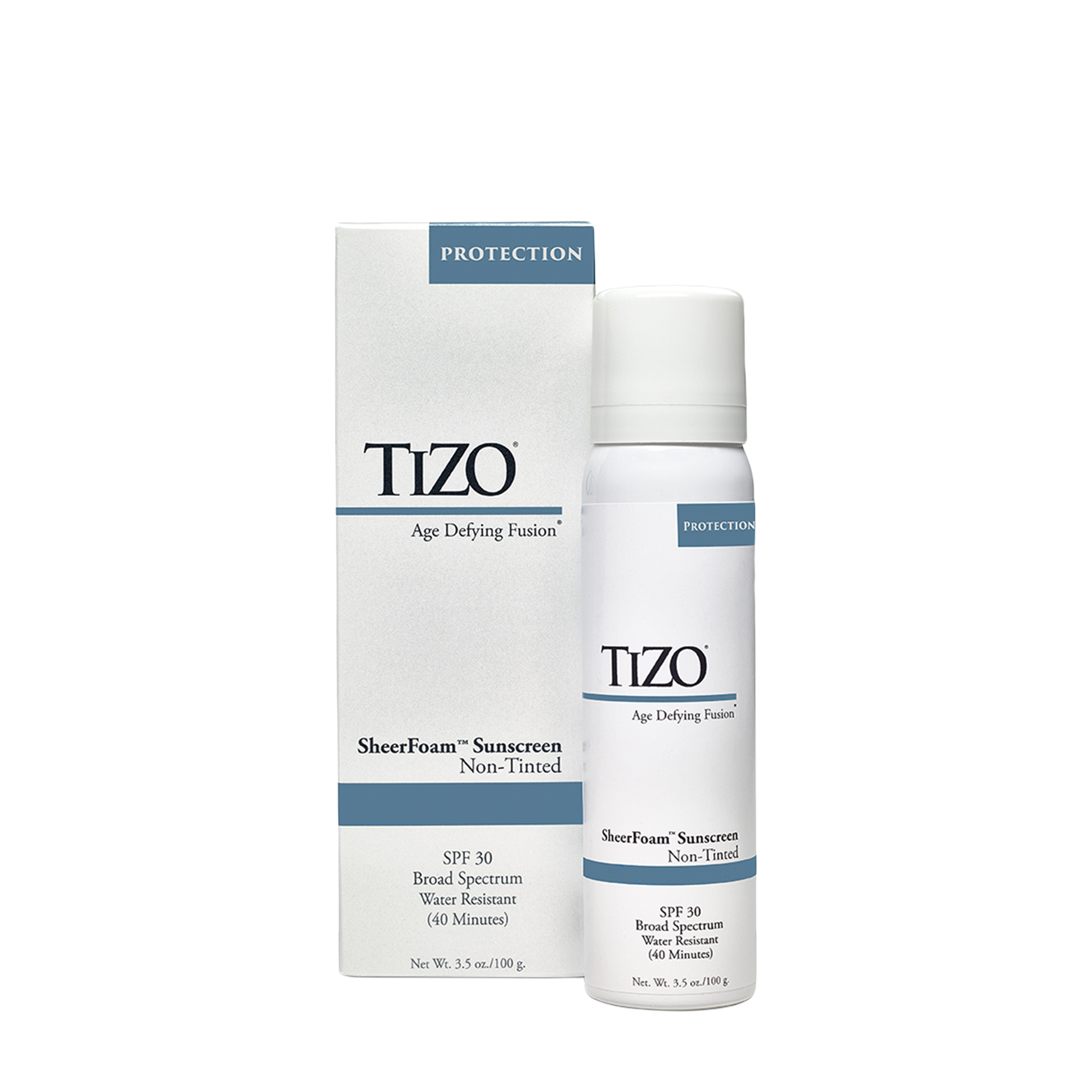 TIZO TIZO Солнцезащитный спрей для лица и тела SPF30 SheerFoam Sunscreen Non-Tinted 100 гр