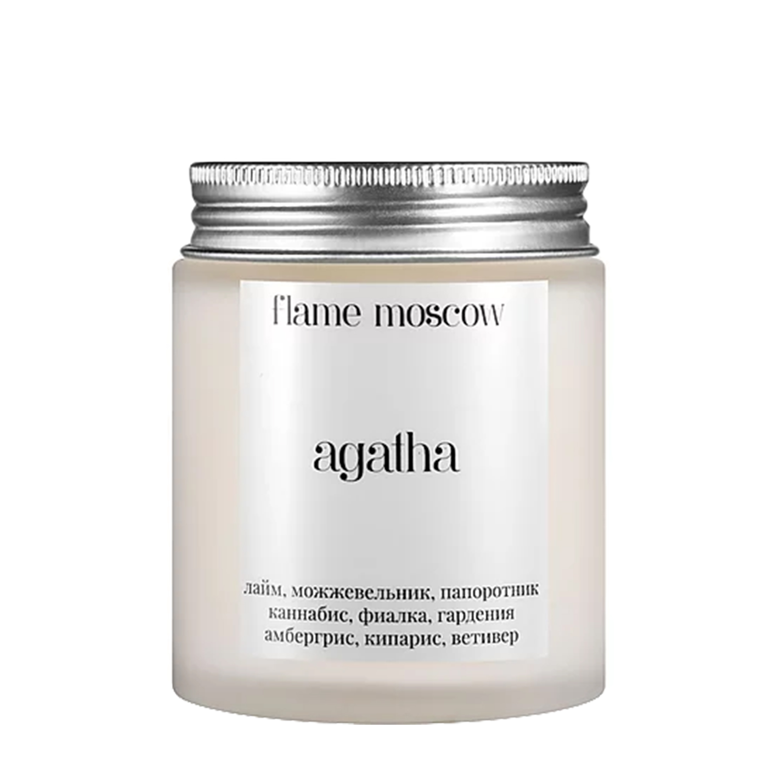 

Flame Moscow Cвеча матовая «Agatha», Cвеча матовая «Agatha»