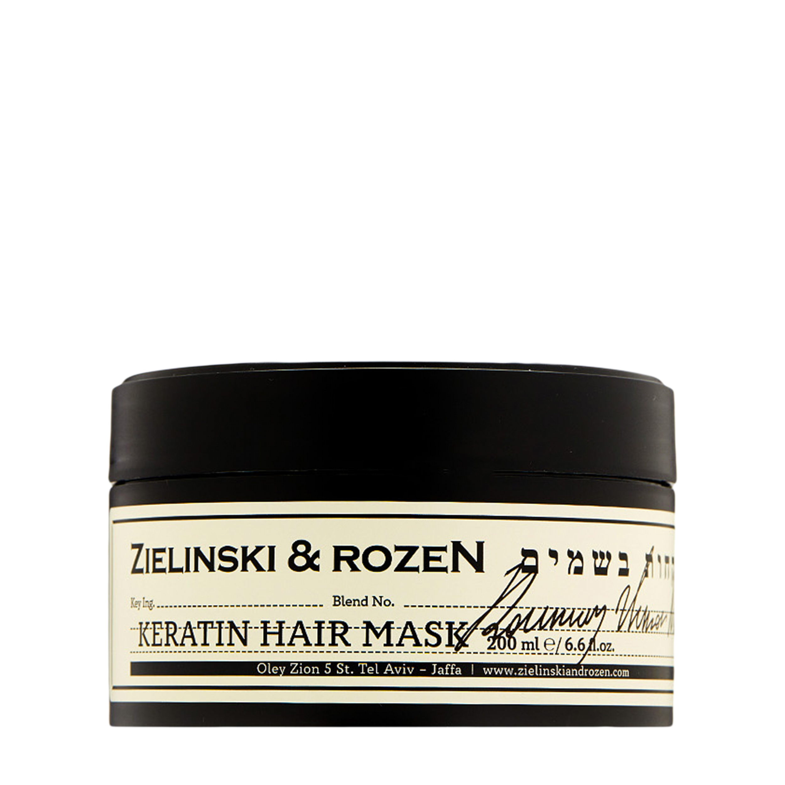 Zielinski&Rozen Zielinski&Rozen Кератиновая маска для волос «Розмарин, Лимон, Нероли» 200 мл
