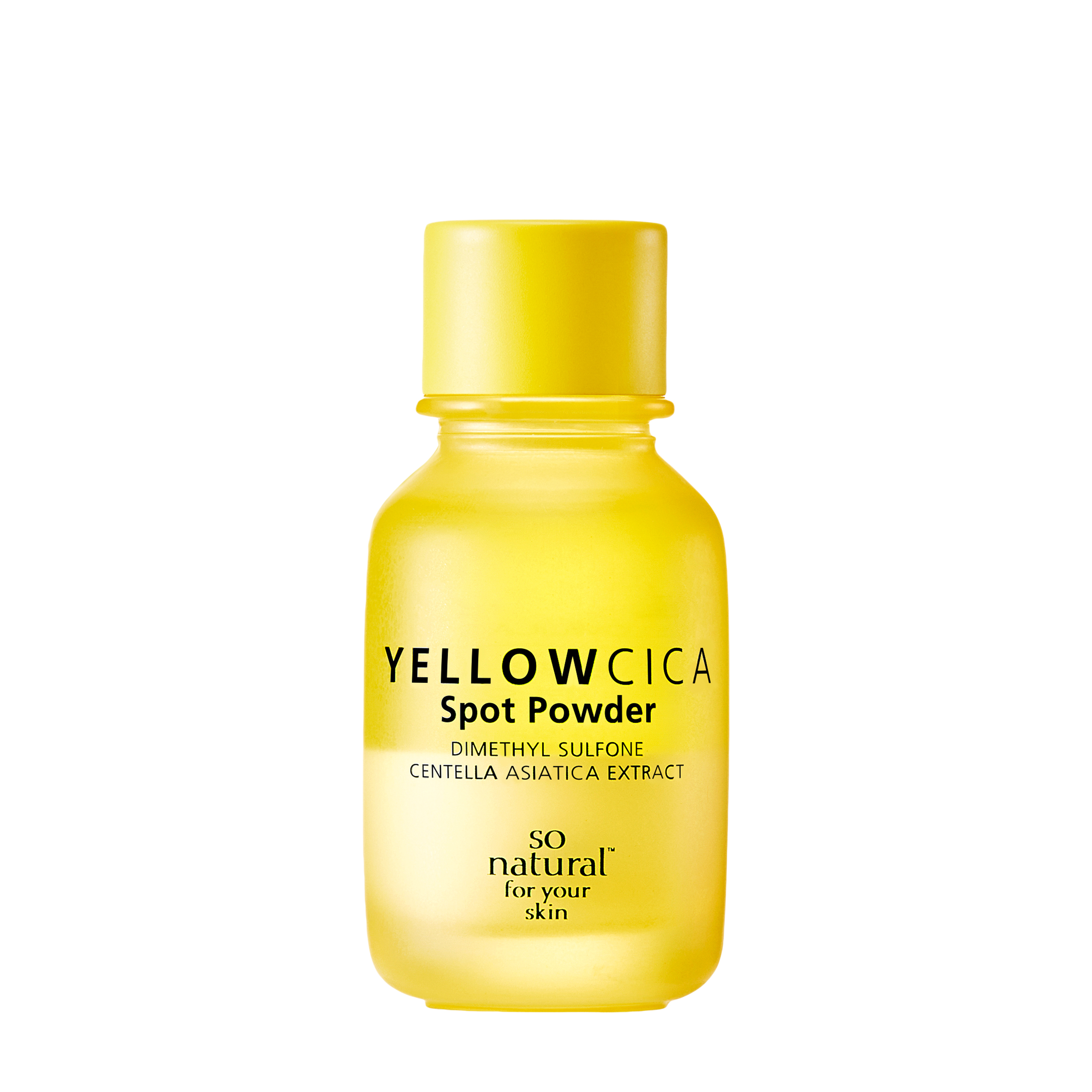 So Natural So Natural Двухслойная сыворотка точечного применения для проблемной кожи с каламином So Natural Yellow Cica Spot Powder 17 мл