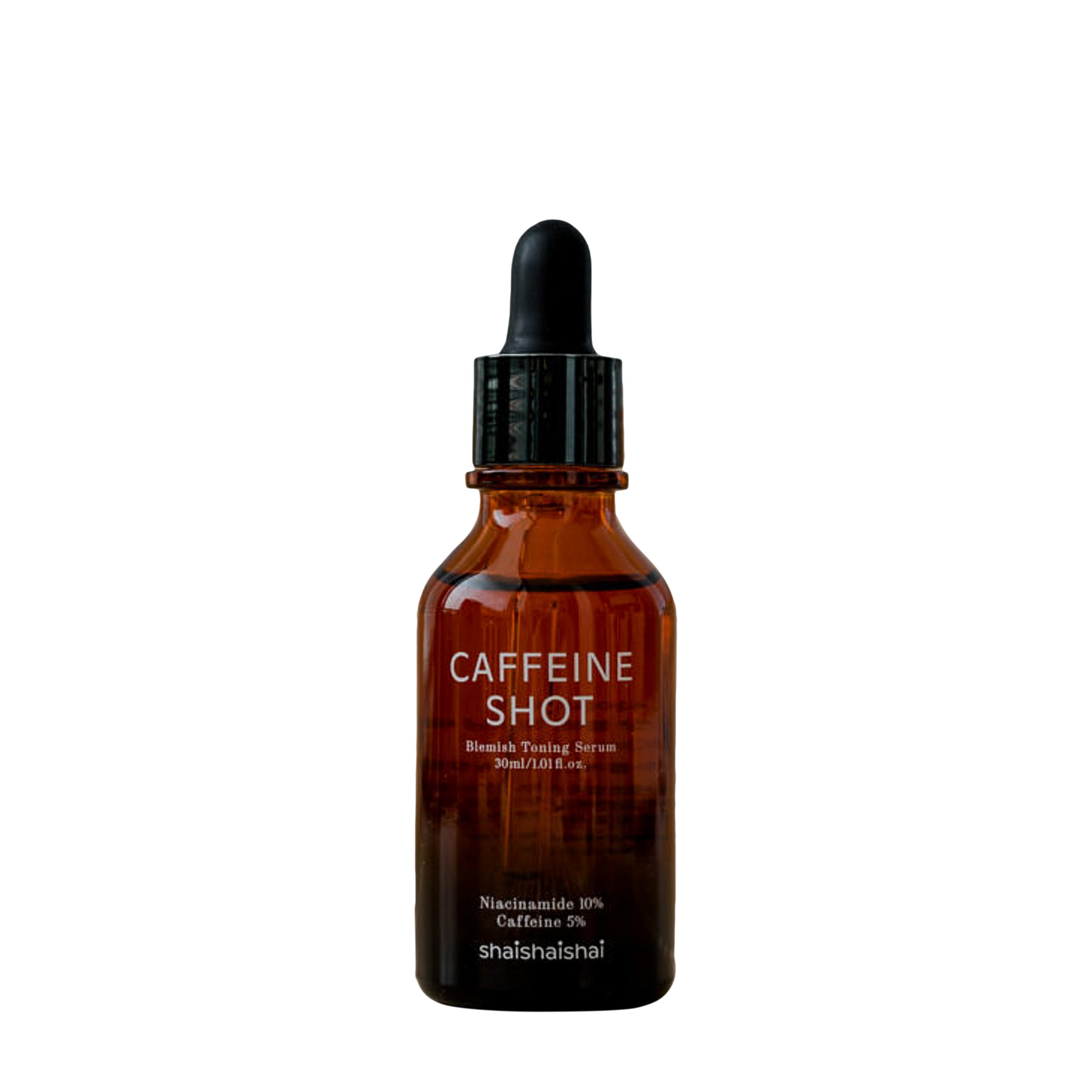 SHAISHAISHAI SHAISHAISHAI Сыворотка с 10% ниацинамида и 5% кофеина SHAISHAISHAI Caffeine Shot Blemish Toning Serum 30ml 30 мл