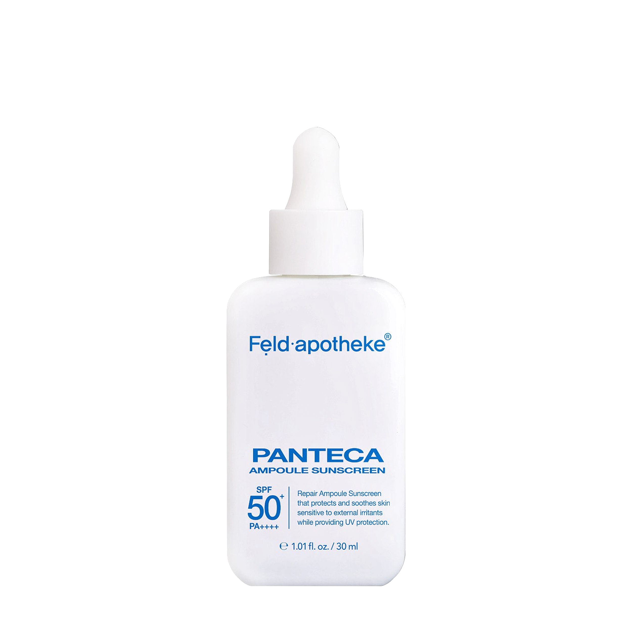 

FELD APOTHEKE FELD APOTHEKE Успокаивающая солнцезащитная сыворотка FELD APOTHEKE Panteca Ampoule Sunscreen SPF50+ PA++++ 30 мл, Успокаивающая солнцезащитная сыворотка FELD APOTHEKE Panteca Ampoule Sunscreen SPF50+ PA++++ 30 мл