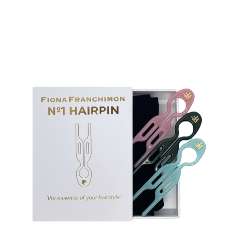 Лимитированный набор заколок для волос Set Seashell Pink, Tantalizing Blue & Emerald Green