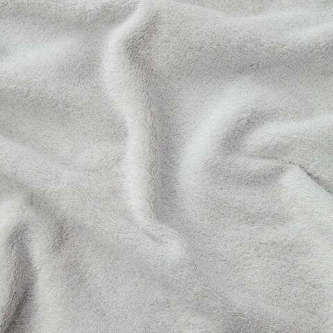 Полотенце-простынь банное махровое, цвет светло-серый